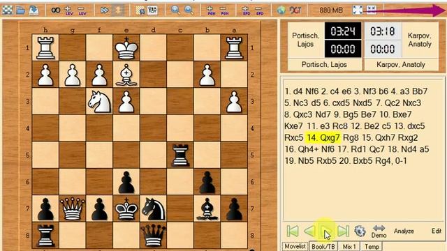 Karpov anatoly and portisch lajos 1996   0 1  v634