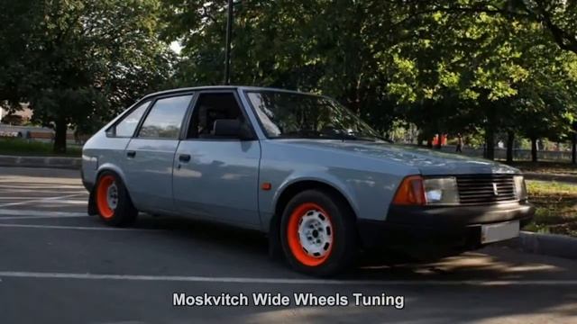 #1981. Moskvitch Wide Wheels Tuning [RUSSIAN CARS]