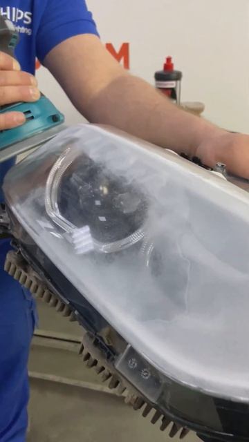 Полировка и бронирование фар, подарите им вторую жизнь #shorts #полировка #бронирование