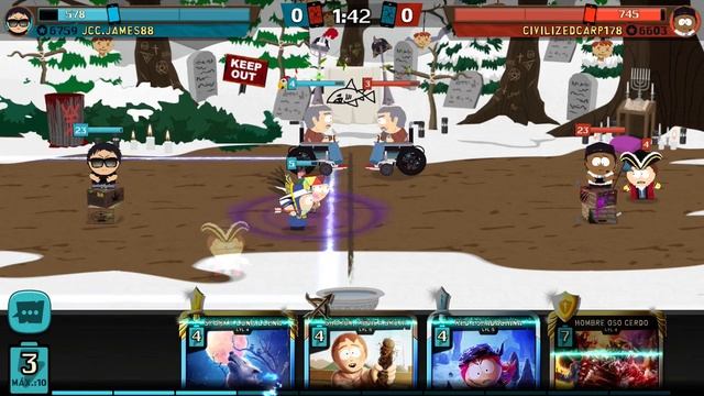 7. South Park Phone Destroyer - Gameplay Evento Torre de Flechas