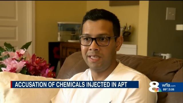 Neighbor accused of injecting chemicals into couple's condo, hidden camera appears to show