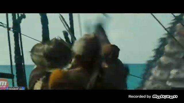 Piratas do caribe cena do( kraken)