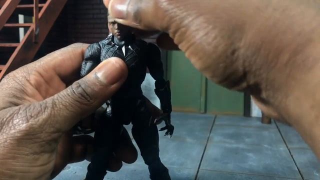 Custom S.H. Figuarts T'Challa Black Panther Head From Oldboy CTTS