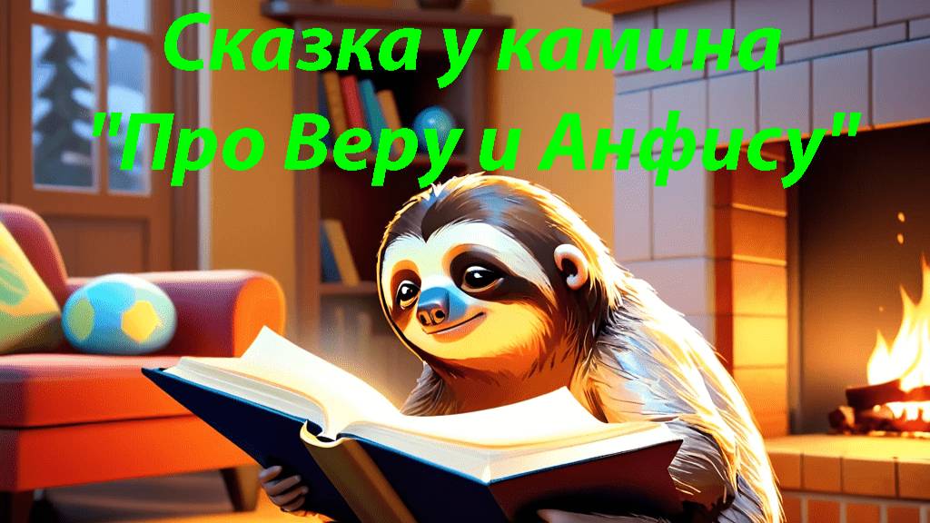 Сказка у камина "Про Веру и Анфису" (Подпишись не ленись)