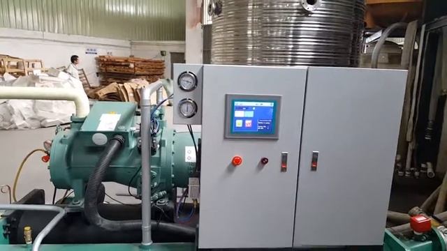 60hp water cooled chiller,Bitzer compressor