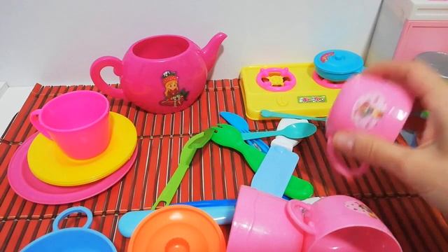 3.38 Minutes Satisfying with Unboxing Disney Hello Kitty Sanrio Kitchen Set | ASMR Toys Kitchen Set