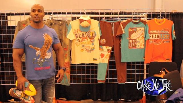 BLAC LEAF CLOTHING LINE AT COBB TRADE SHOW IN ATLANTA, GA - CHOKE NO JOKE FASHION SEGMENT