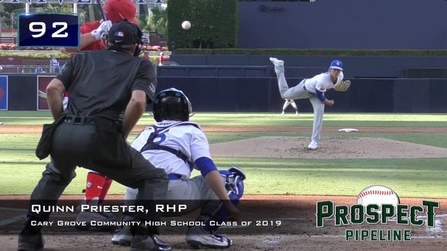 Quinn Priester Prospect Video, RHP, Cary Grove Community High School Class of 2019