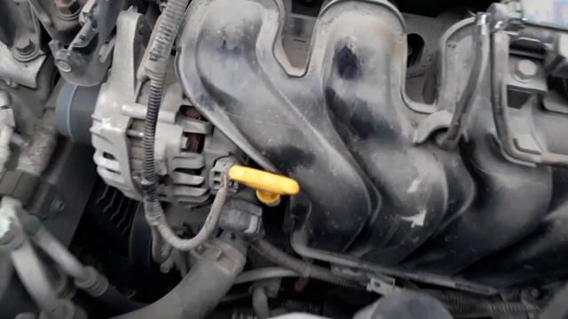 Работа двигателя KIA Ceed, пробег 19000