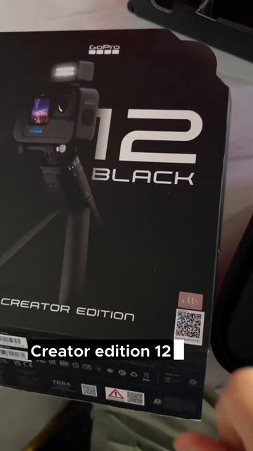 Распаковка новой GO PRO 12 BLACK CREATOR EDITION #таиланд #gopro12black #гоупро12 #асмр #блоггер