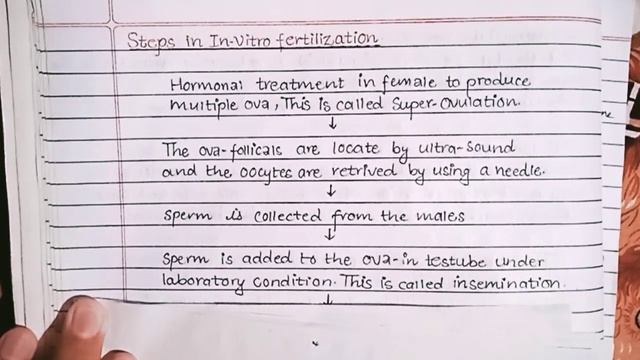 Test tube Baby।Invitro Fertilization।Nepali। Biology Class 12।NEB