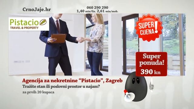 Crno Jaje - Terme Čatež - Agencija za nekretnine Pistacio