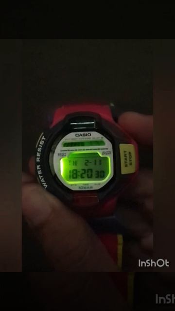 Casio Vintage SKX-1300 Twin LED Indicator