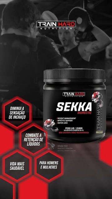 Sekka Diuretic Train Hard Nutrition #bodybuild #suplementacao #bodybuilding