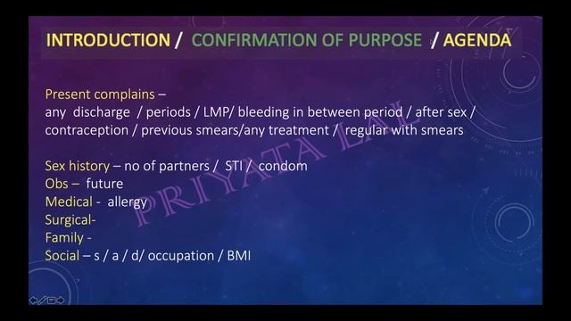 MRCOG Part 3 Station -  Oncology Module - abnormal smear (CGIN)