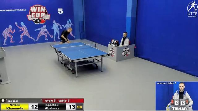 00:20 Хамурда Виталий 1-3 Абальмаз Спартак  cтол 5 ЮГ-6 11.04.22