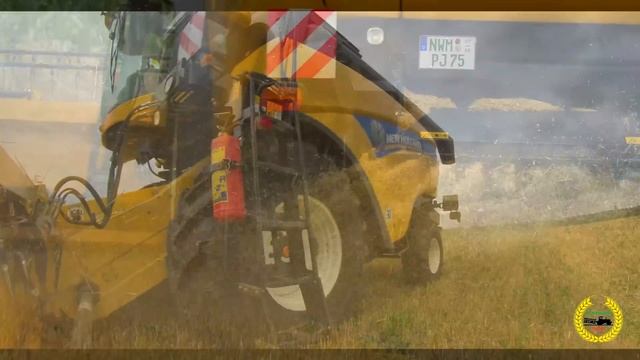 New Holland CX 6090 bei der Getreideernte  / Barley Harvest 2016