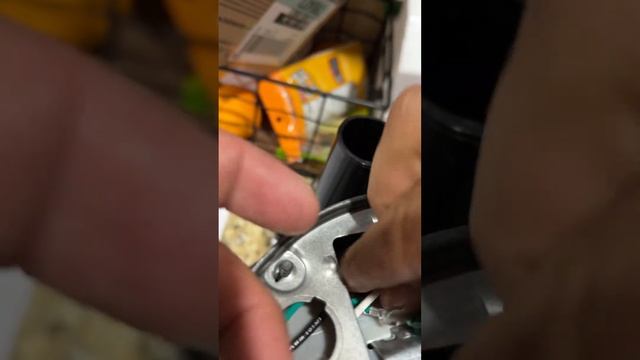 Removing power cord on a Badger 500 Garbage Disposal