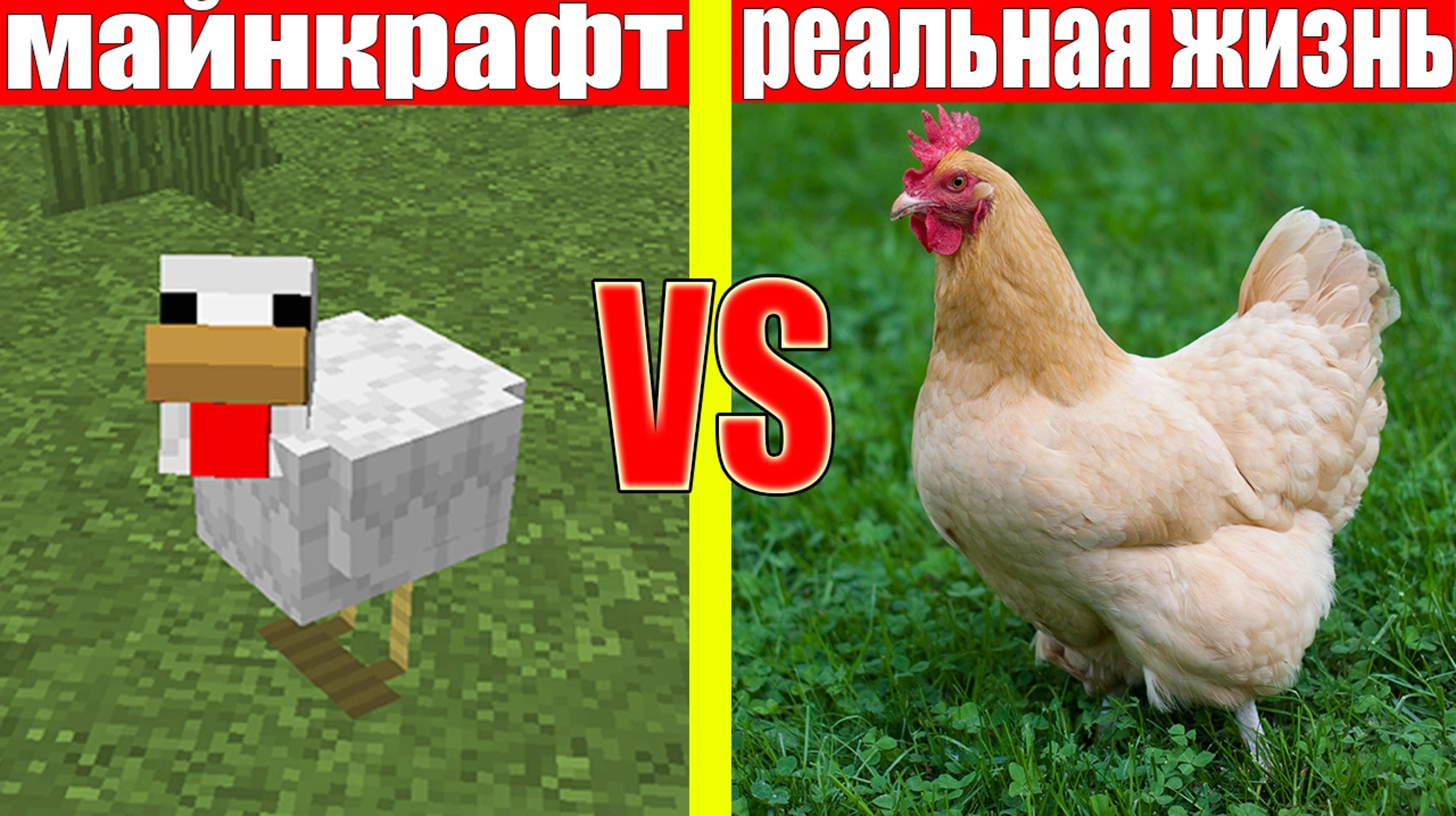 МАЙНКРАФТ ПРОТИВ РЕАЛЬНОЙ ЖИЗНИ 7  MINECRAFT VS REAL LIFE