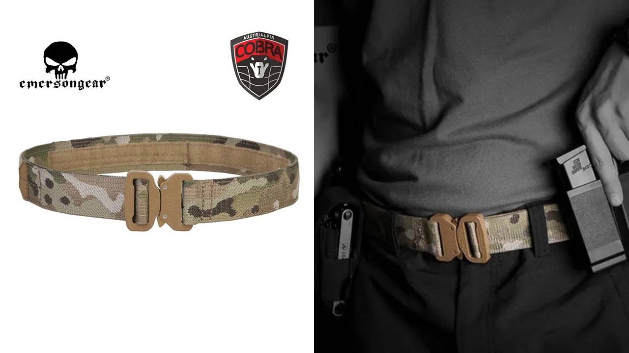 Обзор стрелкового пояса EmersonGear Cobra 1.5inch Belt