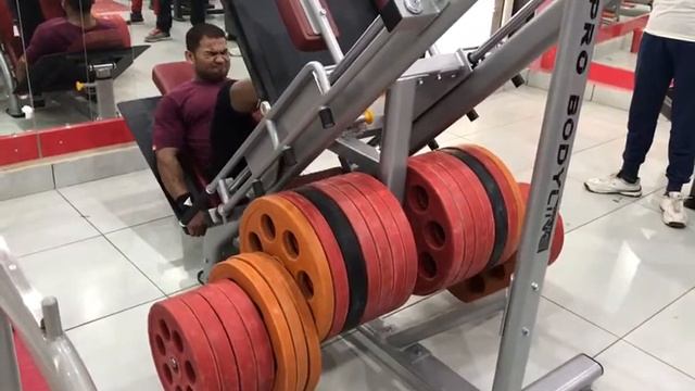 leg press work out 450 kg