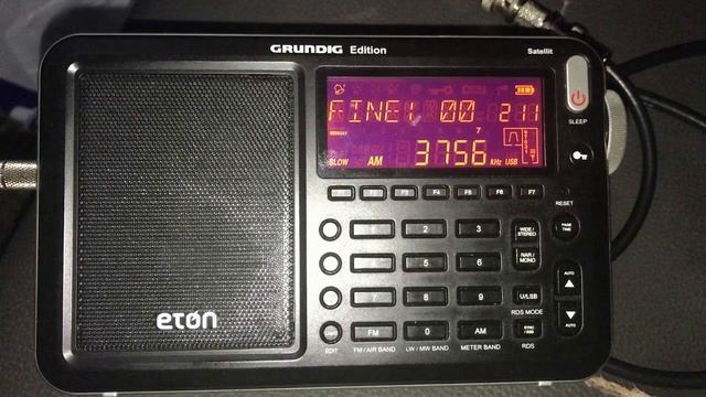 ИСКАЖЁННЫЕ РАЗГОВОРЫ НА КАПЛЕ 3756KHz 13.04.2019 22:39-22:41