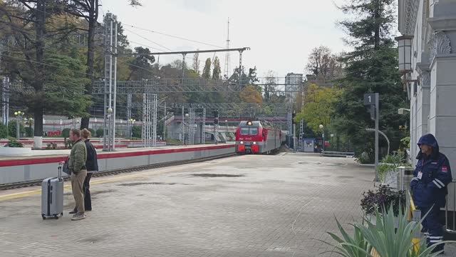 Сочи-Москва, поезд, дорога домой.