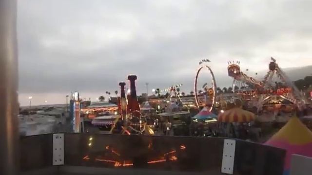 Riding the ferris wheel @ the Ventura County Fair 2011