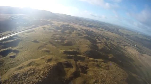 Paramotoring oner the Black Mountains - PXP Thor 100 with indy wing