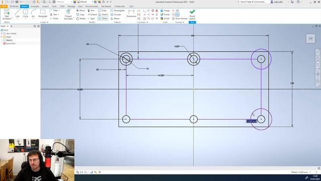 Inventor Sweep function and how to use