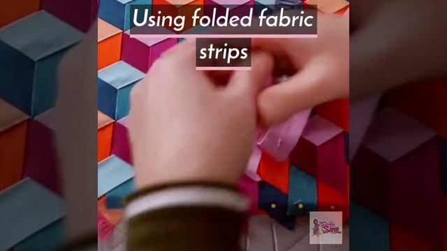 Weaving with fabric with the WeftyNeedle