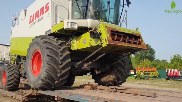Комбайн Claas Lexion 460 відправка до покупця