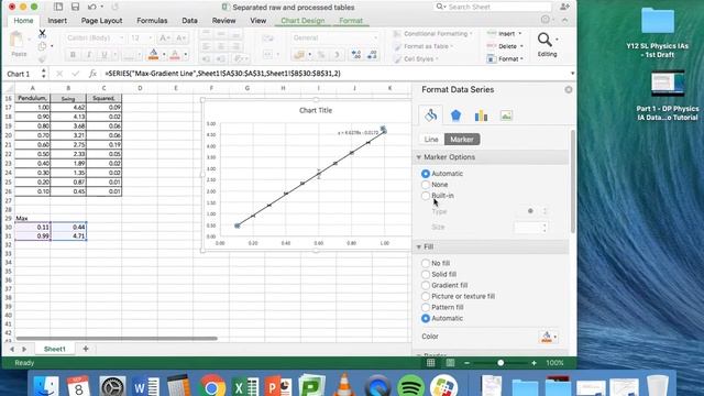 Part 2 - DP Physics IA Graph - Ms Player Video Tutorial