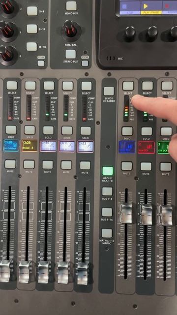 X32 Hacks - Using DCA’s on the Behringer X32 #shorts