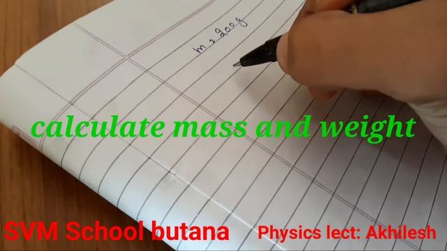 use spring balance|| calculate mass and weight|| practical