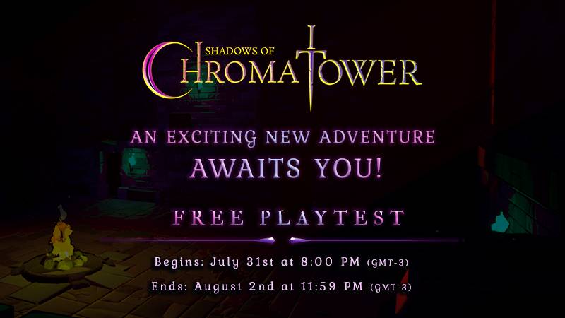 🆕 В «Steam» стартовала альфа экшен-ролёвки и данжен-кроулера — «Shadows of Chroma Tower»