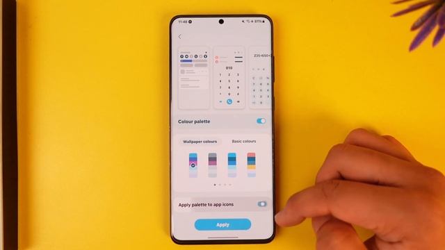 How To Change Icon Color In Samsung !