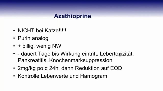 Immunmediierte Haemolytische Anaemia Aufarbeitung und Therapie