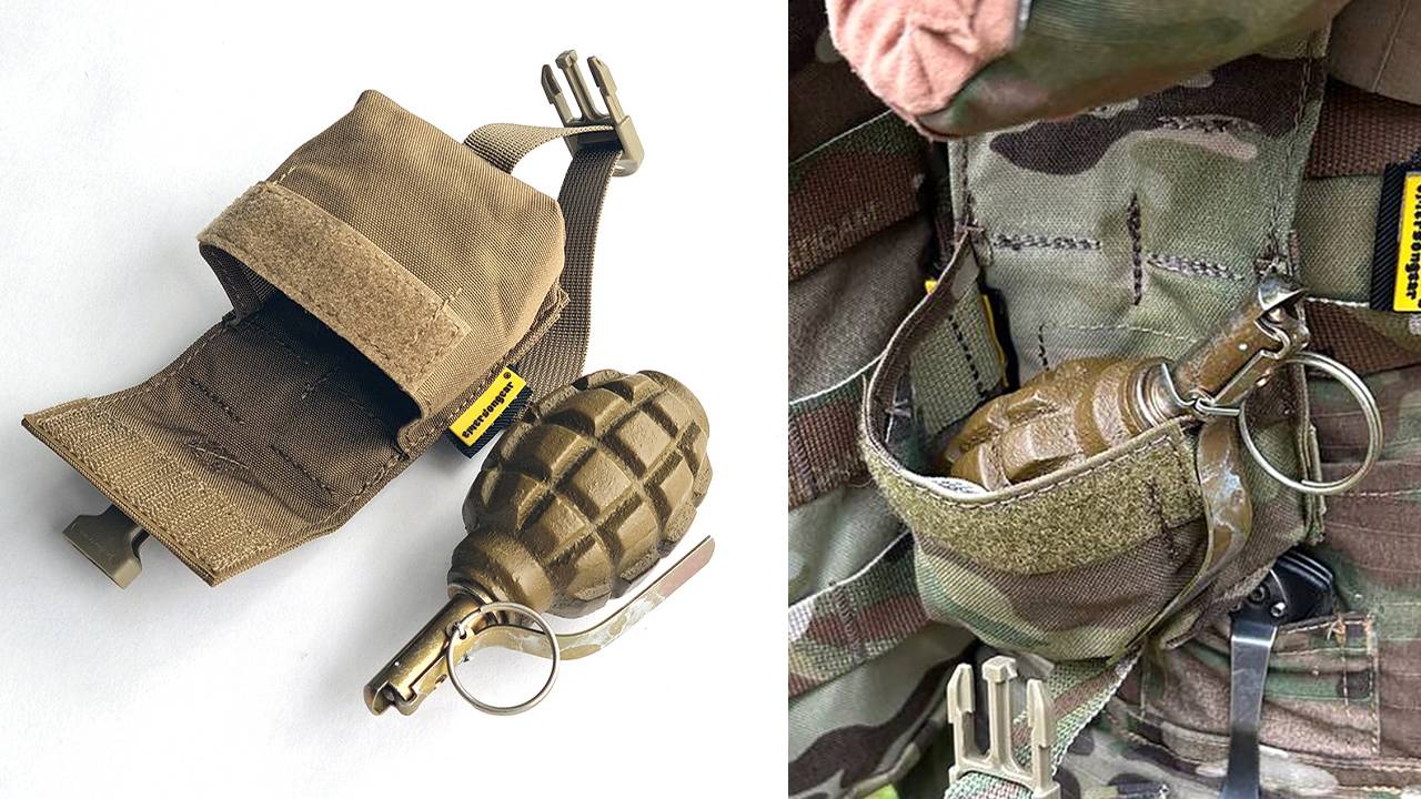 Обзор гранатного подсумка EmersonGear LBT Style Military Tactical Frag Grenade Pouch