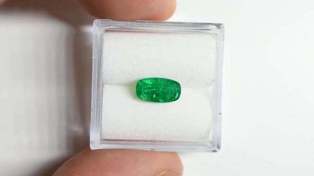 SKU D66-2 Beautiful 1.12 Carats Intense Green AFGHAN (Panjshir) Emerald!