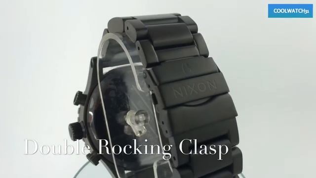 COOLWATCH31 A083-1354 NIXON 51-30 CHRONO MATTE BLACK ORANGE WATCH A0831354 ニクソン クロノ マット ブラック オレンジ