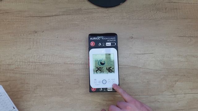 Auriol Room Climate Monitor Unboxing Testing