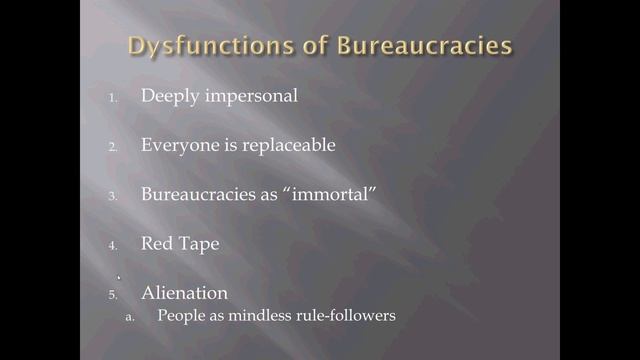 Max Weber #3: Bureaucracy and Rationalization, Part II