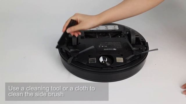 WOC X Proscenic 850T Robot Vacuum Cleaner User Guide (Daily maintainence)