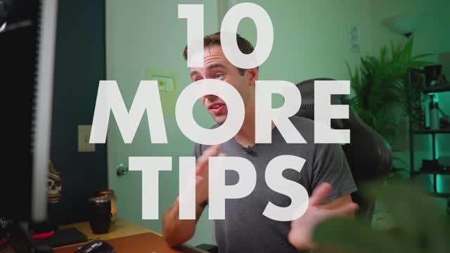 Davinci Resolve Tips & Tricks to Edit 10x Faster (Again)