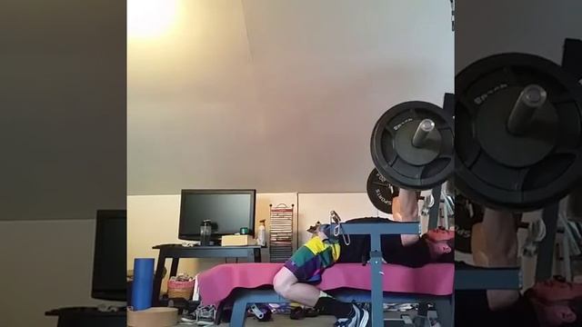 235x3 bench @ 136 bw