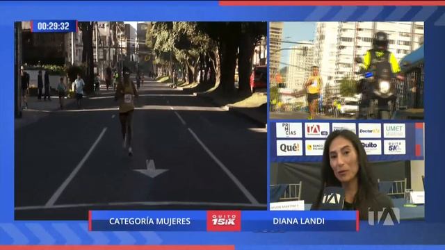 Transmisión En Vivo de la Quito 15K Race 2024 por el Canal de la Familia Ecuatoriana