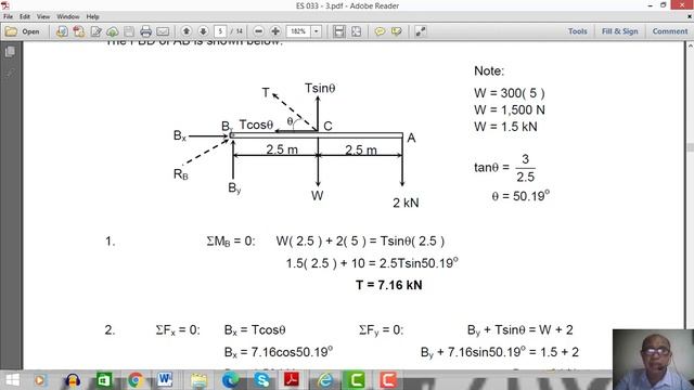 MECHANICS 3( EQUILIBRIUM OF A RIGID BODY )