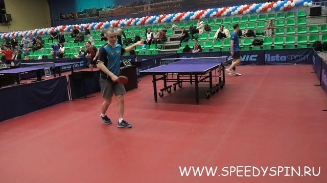 Чирков-Воронов. Чемпионат Санкт-Петербурга по настольному теннису 2025. FHD