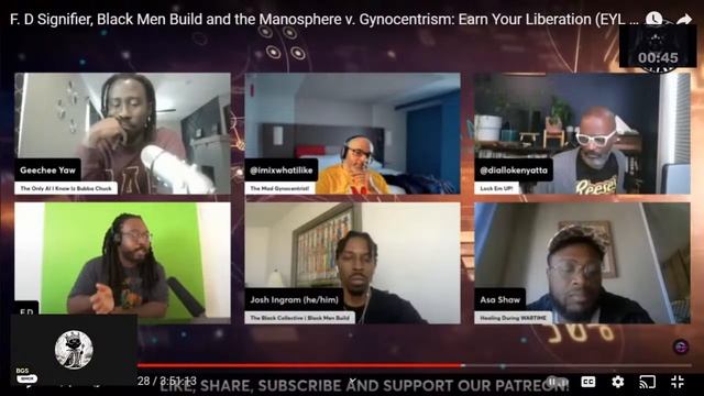 Black Pill Daily #140: Black Male Feminist vs. The Black Manosphere @FDSignifire
